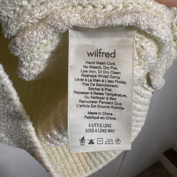 Aritzia Wilfred Salette Chenille Sweater - Picture 4 of 5